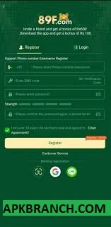 89F Game register
