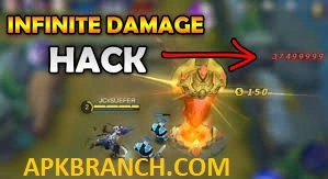 ML Damage Hack APK interface