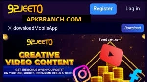 92 Jeeto Game interface screenshot