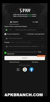 P999 Game login