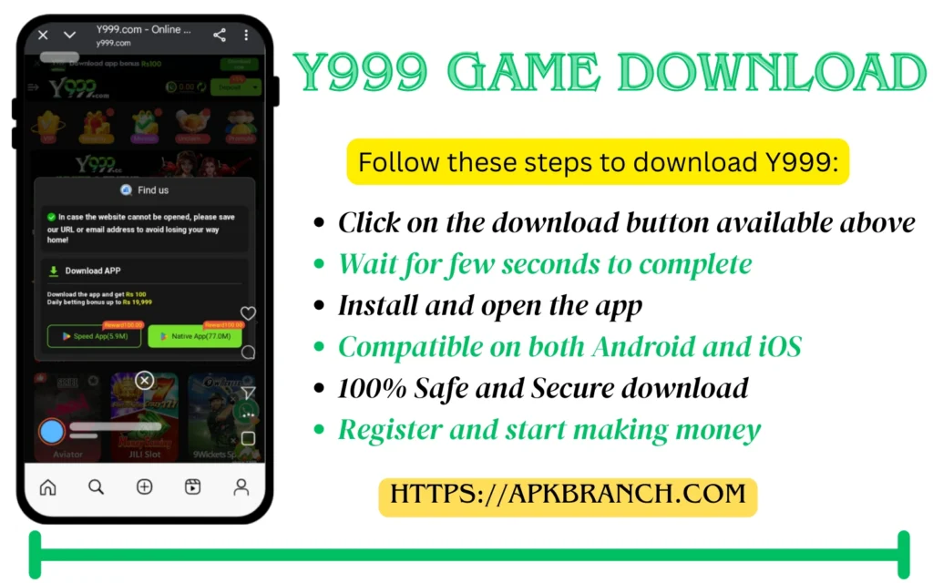 Y999 Game download
