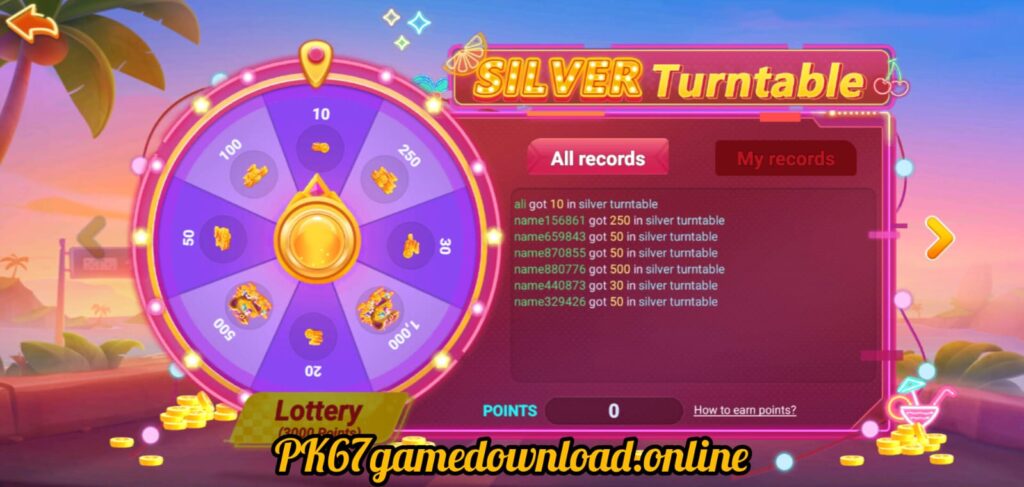 RSS 777 Game rewards