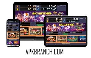 Big Winner Pro APK interface screenshot
