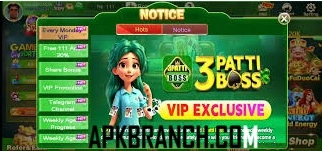 3 Patti Boss Game vip
