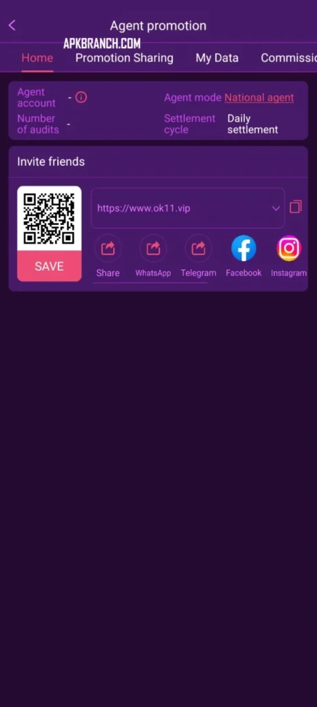 OK11 Game register