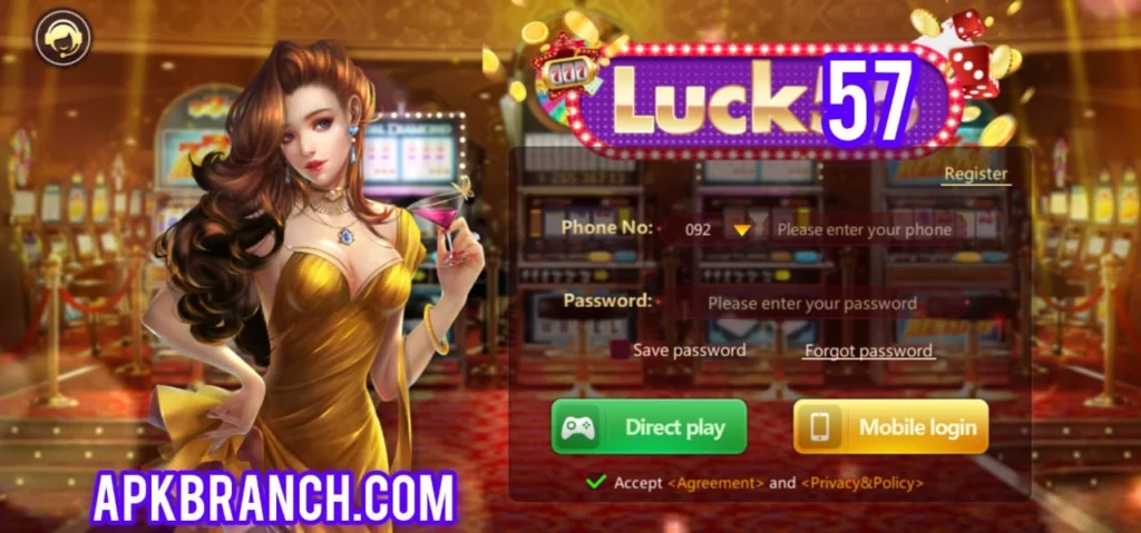 Luck 57 Game login