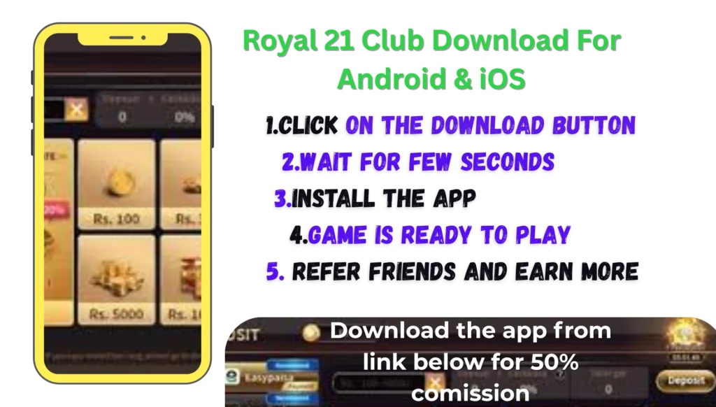 Roya 21 Club Game download