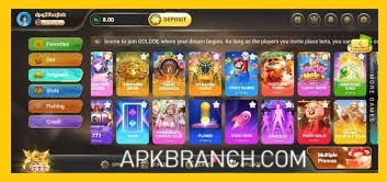 Gold 08 Game interface screenshot