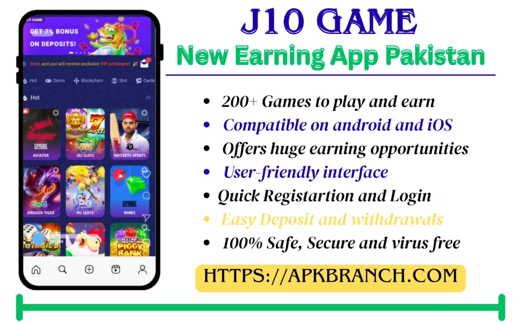 J10 Game interface screenshot