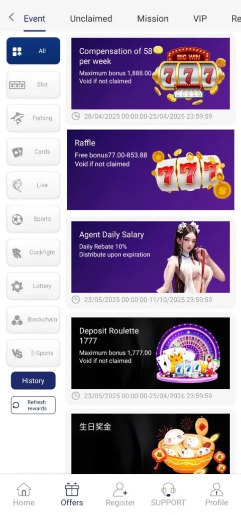 88 Casino Game Rewards