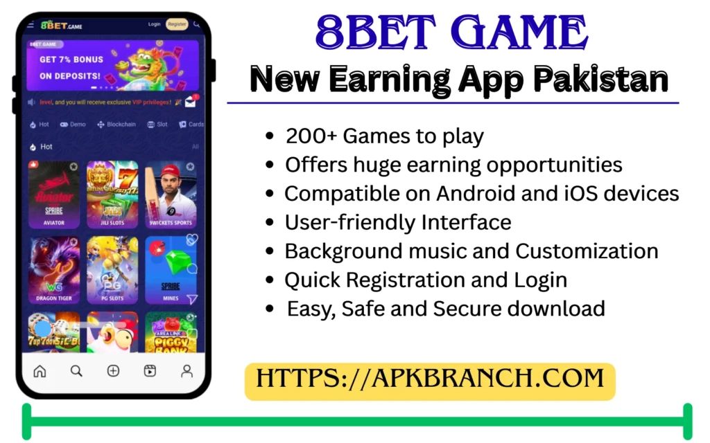 8 Bet Game interface