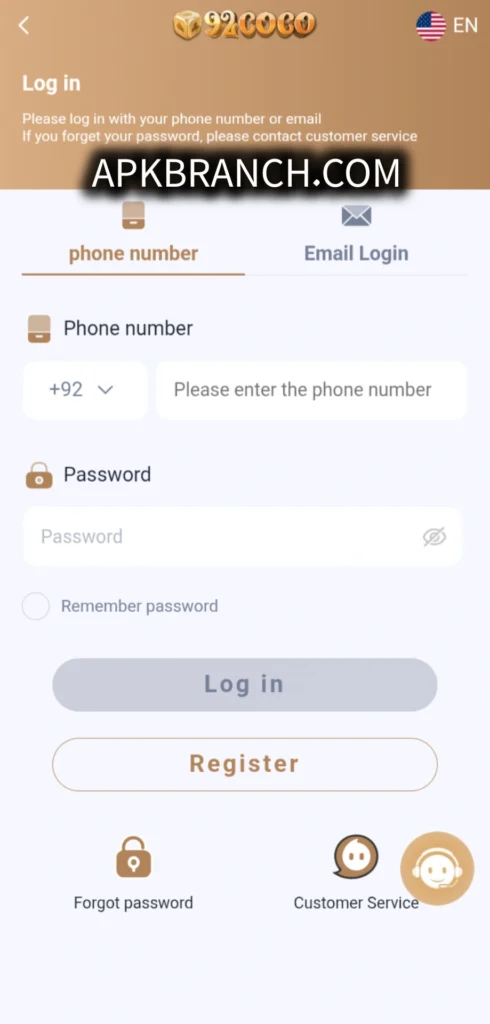 92 Coco Game login