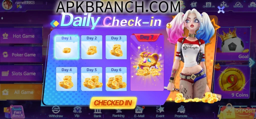 Lucky 22 Game rewards