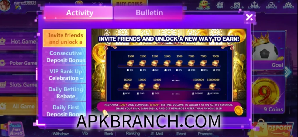 Lucky 66 Game bonus