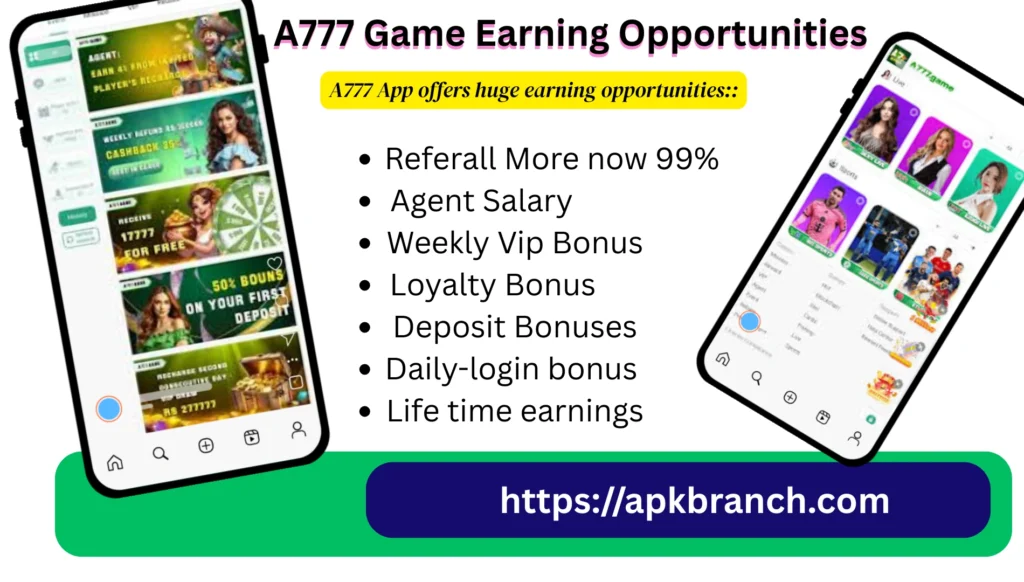 A777 Game rewards