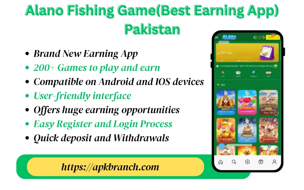 Alano Fishing Game interface screenshot