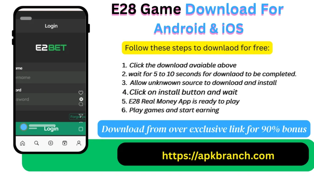 E28 Game download process