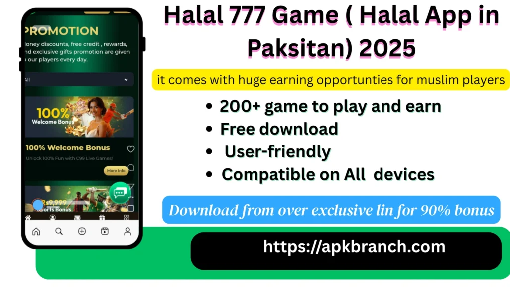 Halal 777 Game interface screenshot