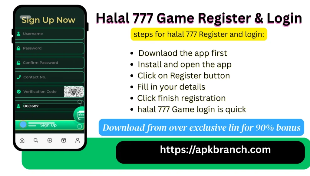 Halal 777 Game login