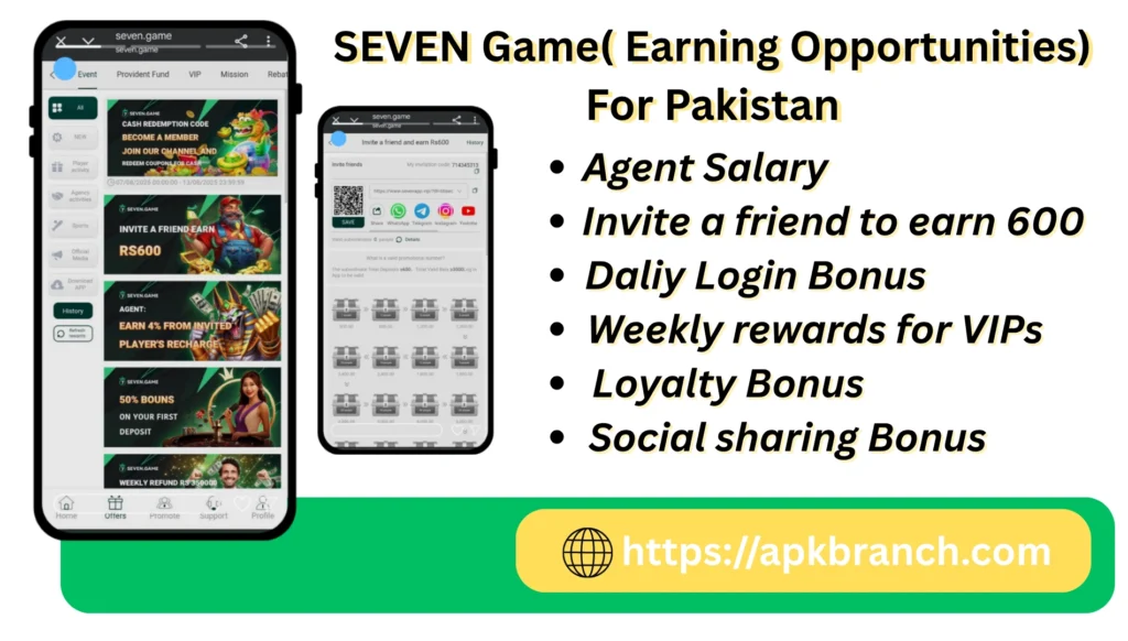Seven Game rewards