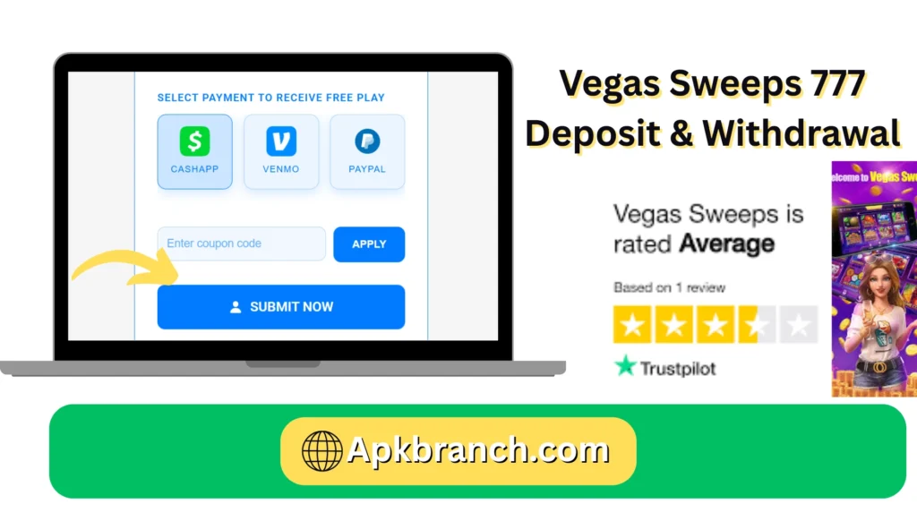 Vegas Sweeps 777 withdrawal