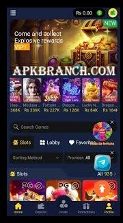 Spark777 Game interface screenshot