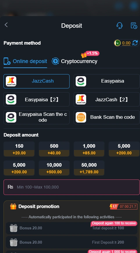 R789 Game deposit