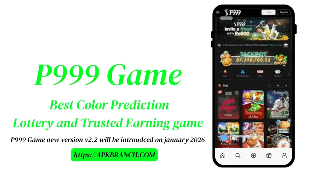 P999 Game interface screenshot