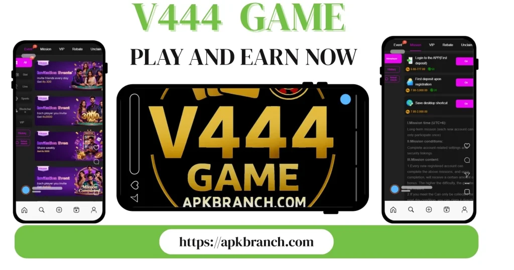 V444 Game Interface Screenshot