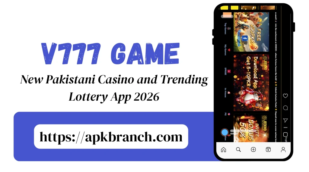 V777 Game Interface Screenshot