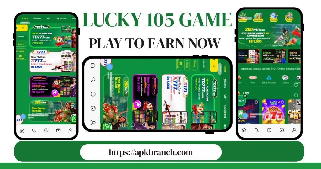 Lucky 105 Game rewards