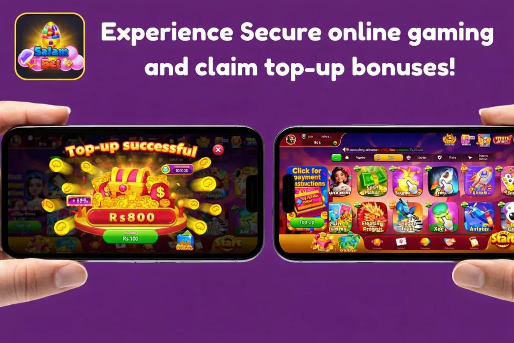 Salam Bet Game interface